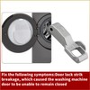 MFG63099101 Washer Door Lock Strik,Latch Switch Hook Replacement Part Compatible