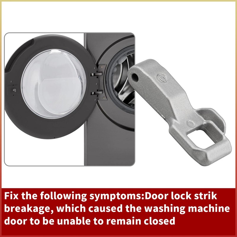 MFG63099101 Washer Door Lock Strik,Latch Switch Hook Replacement Part Compatible