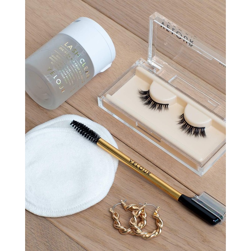Velour Too Clean Lash Wand - 2-in-1 Lash Cleansing Brush