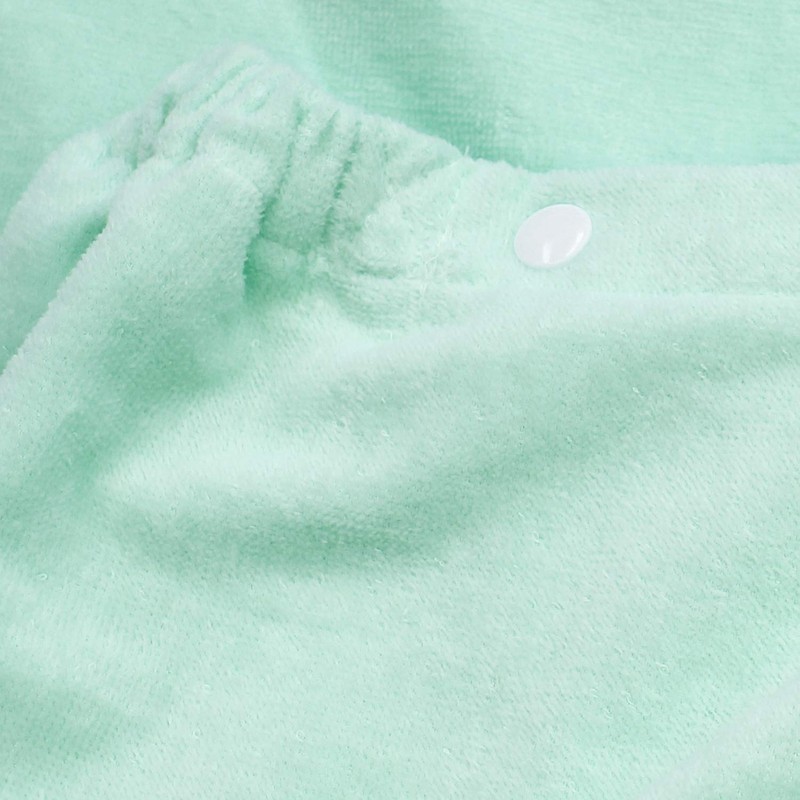Hayashi MD410814 Wrap Towel, 100% Cotton, Shirring, Solid Color, 31.5