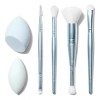 E.l.f. Cosmetics Snow Globe Blend & Brush Set Color Gris