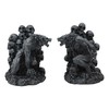 Ebros Gothic Notre Dame Dark Knights Growling Werewolves Bookends Figurine