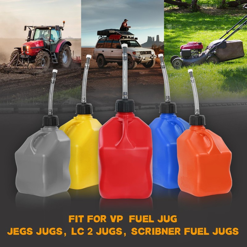 Niwicka 2 PCS Professional Racing Fuel Jug Hose - Durable