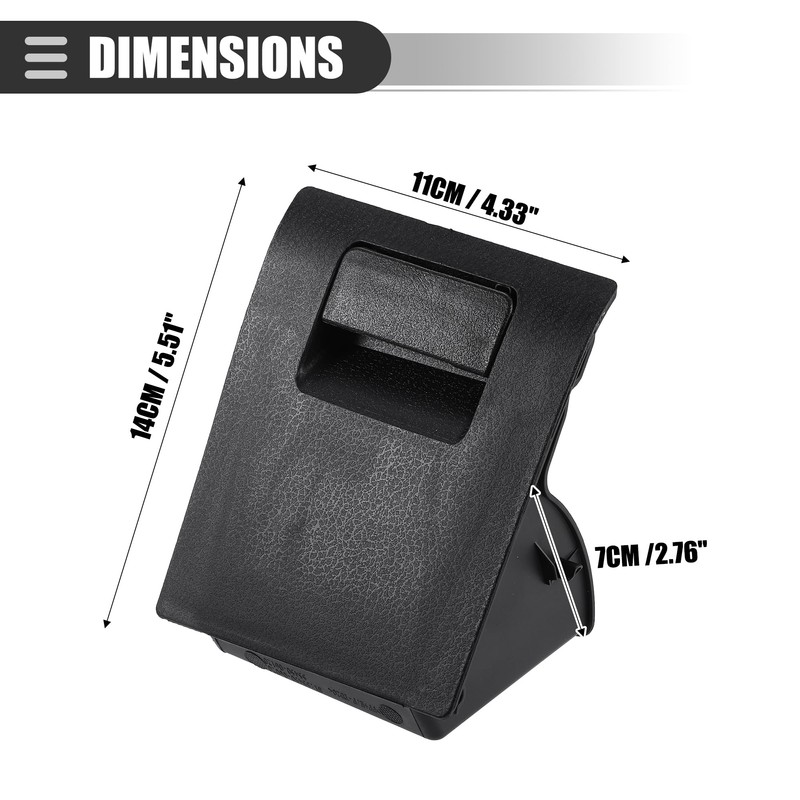 X AUTOHAUX Coin Change Box Holder, Interior Storage Accessories, for