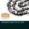 Baumr-AG Tru Sharp .3/8 Inch Pitch Chainsaw Chain for 24