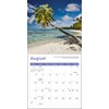 Islands Mini Wall Calendar 2025, 7" x 7"