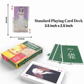 LINGO The MET Collection of Portraits Playing and Educational Cards | Art Flash Cards with Key Trivia | The Metropolitan Museum of Art Collection Made in USA Cards|52 Playing Cards Deck