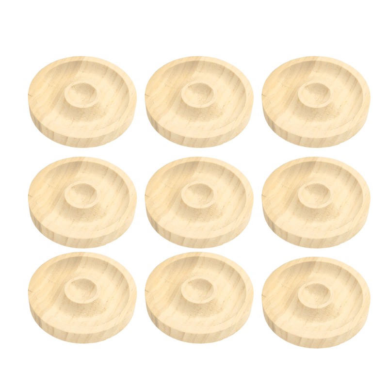 10pcs Bead Bracelet Display Tray Multipurpose Stylish Elegant Round Shape