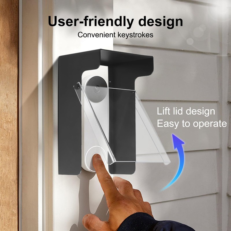 Clear Flip Cap Keypad Rain Cover,High Quality Galvanized Iron Material