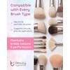 Quick Dry Antibacterial Makeup Brush Cleaner 100ml - Cleans &