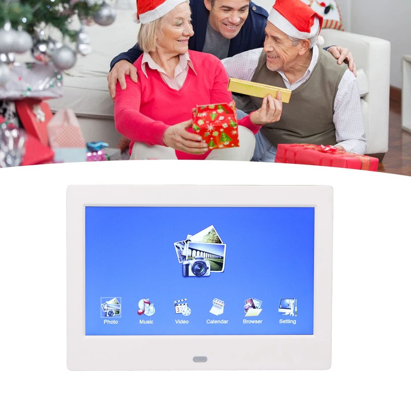 HD Smart Digital Photo Frame, 7 Inch Electronic Digital Photo