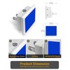 JandCase Blue Night Light, Blue Nightlight[2 Pack],0.3 Watt LED Night