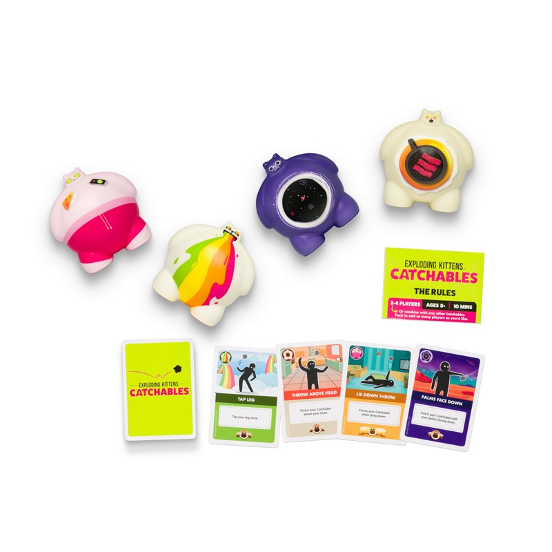 Exploding Kittens Presents Exploding Kittens: Catchables Pack of 4