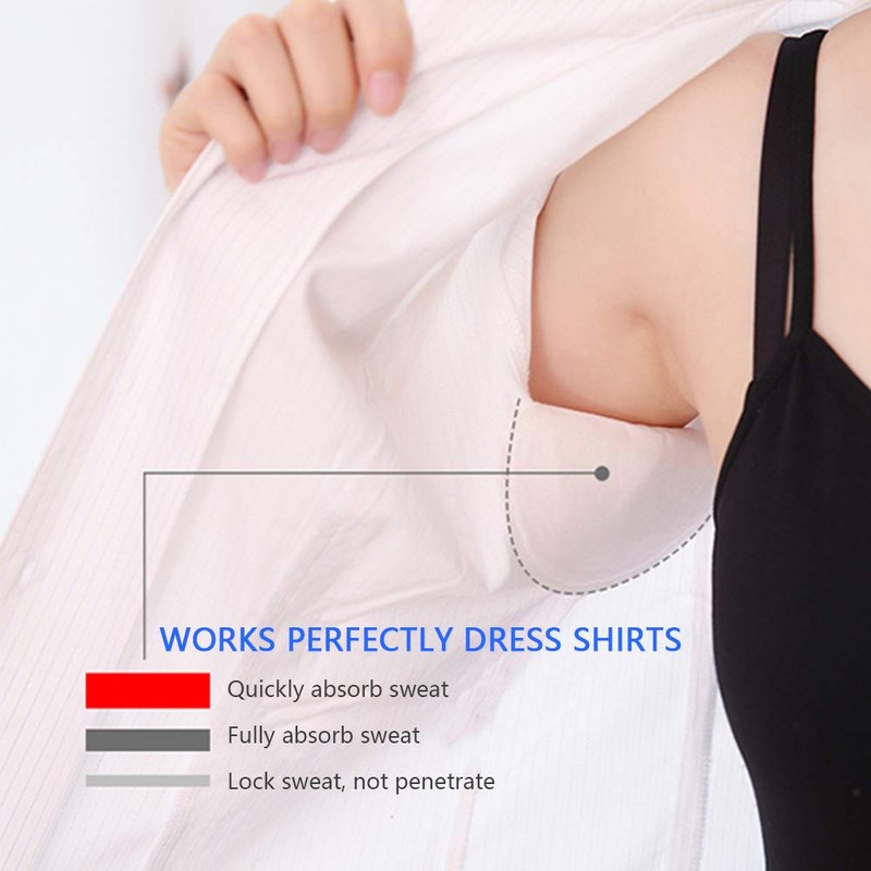 Disposable Pads for Women and Men, Breathable Sweat Control Underarms