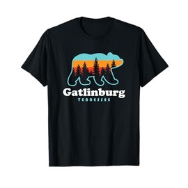 Gatlinburg Tennessee Bear Great Smoky Mountains T-Shirt
