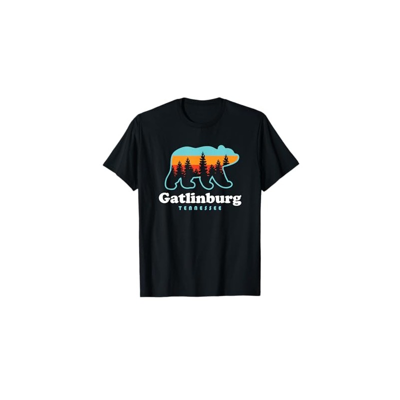 Gatlinburg Tennessee Bear Great Smoky Mountains T-Shirt