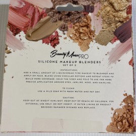 Beauty Muse Pro Silicone Makeup Blender Set Of 2