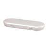 Aoktorkit 1PCS Metal Tin Box Container, 17.5x6x1.8cm Oval Empty Mini