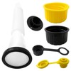 Zafina-UP 1 Set Replacement Gas Can Spout with Rubber and