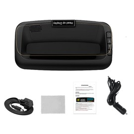 KACEPAR Head-Up Display, OBD & GPS Scanner, Vehicle Speed, Fuel Consumption, Clear Fault Code, Compatible with All Cars