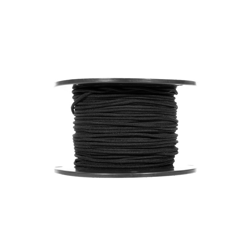 Shock Cord - Black Diamond Weave Elastic Bungee Cord -