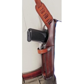 Bianchi Gun Leather Bianchi X15 Shoulder Holster 4-5 Auto - Tan (Left Hand, Large)