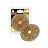2Pc/Lot Super Thin Porcelain Blade 4.5" Diamond Cutting Blade for