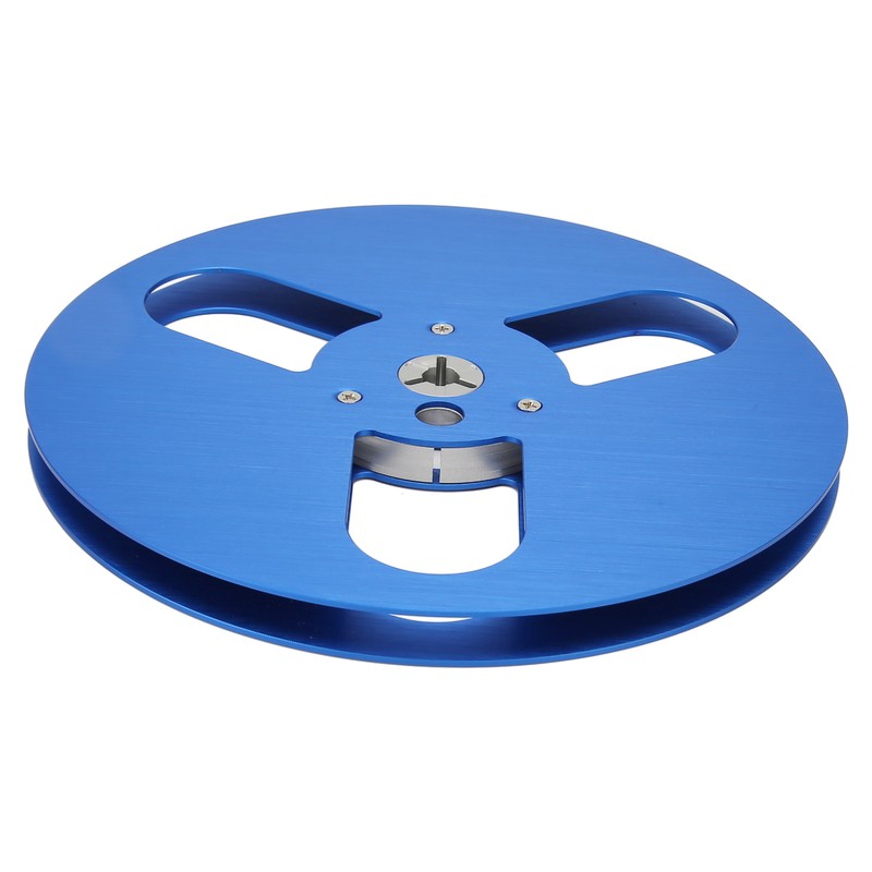 1/4 7 Inch Empty Reel 3 Hole Aluminum Alloy Opening