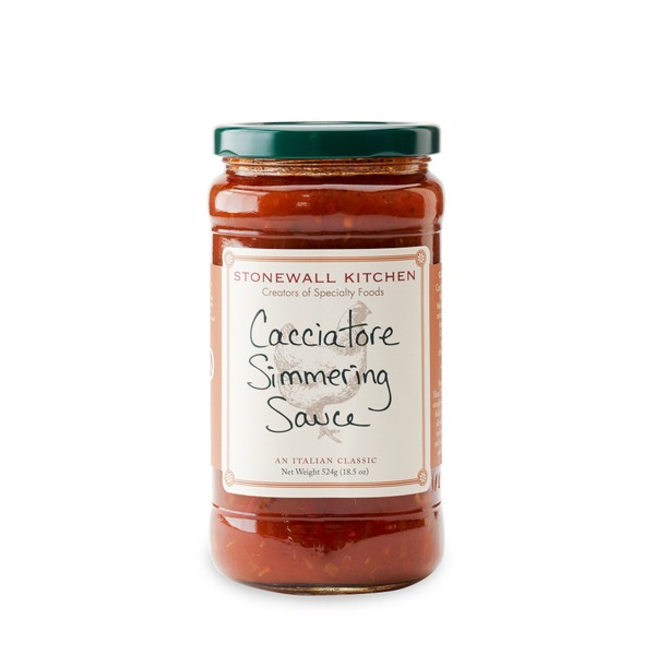 Stonewall Kitchen Cacciatore Simmering Sauce, 18.5 Ounces