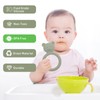 Dirbabi Silicone Baby Teether, Teething Toy Ring for Babies, Easy