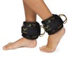 XTRIM Durafit Unisex Stylish Ankle Straps with Metal D-Rings for