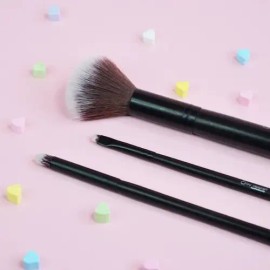 Brocha Labios y Delinear By Apple Negro Punta Fina 1 Ud