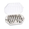 Städter 244153 Piping Nozzles (Set of 53) - Stainless Steel