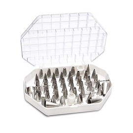 Städter 244153 Piping Nozzles (Set of 53) - Stainless Steel