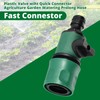 TOKIISHE Pack of 2 Quick Coupling Extender, Regulating Valve 1/2