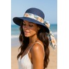 Women's Wide Brim Straw Hat – Vacation Sun Hat with