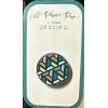 Design Group Colorful Abstract Geometric Pattern Phone Grip Cell Phone