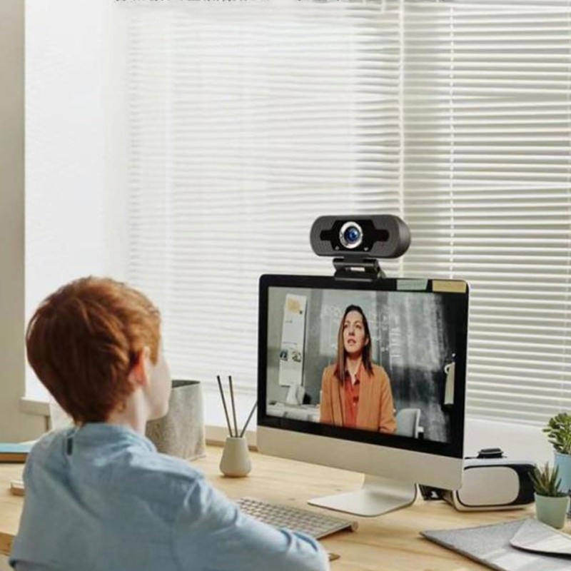 RIBHNXHI 1080P Webcam HD N5 with Built-in Microphone, 110 Degree