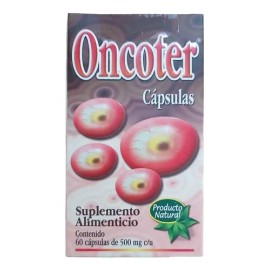 Oncoter Suplemento Nutricional de Uña de Gato en Cápsulas, Sin Sabor y sin Gluten