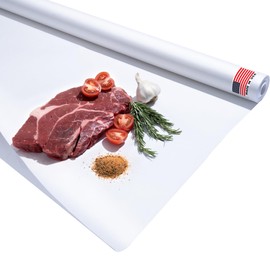 Paclord 48" x 100' Made in USA White Butcher Paper Roll - Food-Grade, Breathable Butcher Paper - Perfect for BBQ, Smoking Meat, Wrapping Brisket & Protecting the Bark