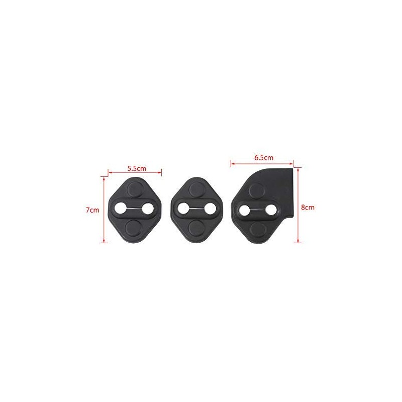 ANTC Car Door Lock Cover for Suzuki Jimny 2019+ Applicable