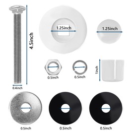 Showingo Diving Board Bolts 67-209-911-SS Pool Diving Board Mounting Kit Replacement for Two Hole Residential Pool Diving Boards of 6ft/8ft/10ft with Bolts/Washers/Nuts