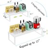 Jojocross Expandable Cabinet Shelf Organizer Storage Spice Rack Shelves for