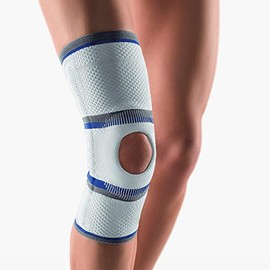 BORT Knee Support with Pat.Aussp.Silic.med.Silb. Pack of 1