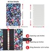 WONDERPOOL Refillable Spiral Leather Diary 6 Ring Binder Notebook Writing