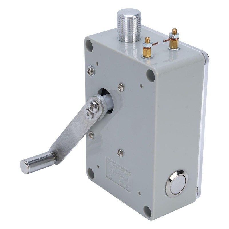 Hand Crank Generator, Fast Charging Portable Power Station with COB