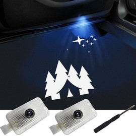 ZIFXIS No Fade Car Door Lights Logo, Led Puddle Lights Car Accessories Compatible with Forester Outback Ascent Legacy XV-2PCS