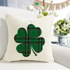 YCOLL St Patricks Day Decorations Throw Pillow Covers 18x18 Set
