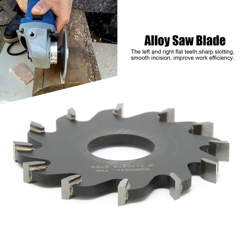 Saw Blade Alloy Slotting Milling Trimming Saw Blade Saw Replacement
