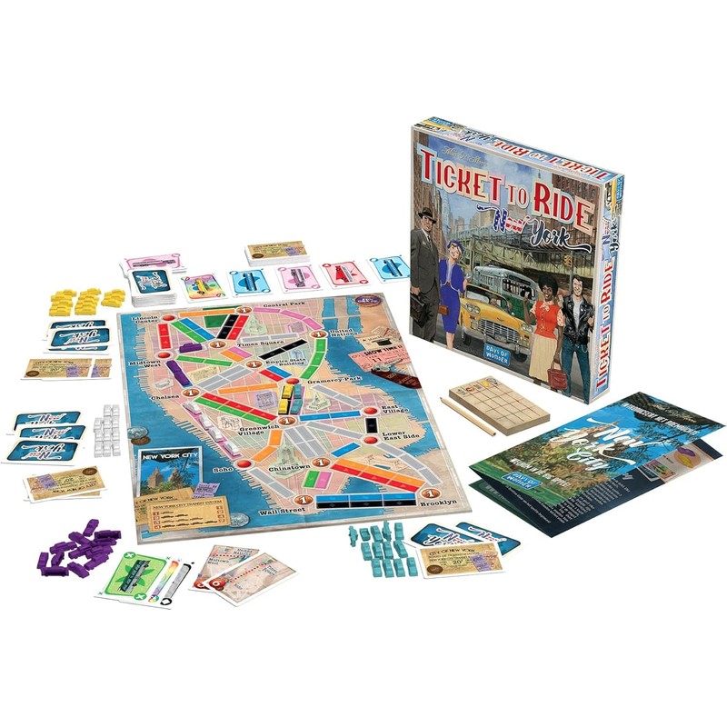 Asmodee Ticket to Ride New York Board Game - Train